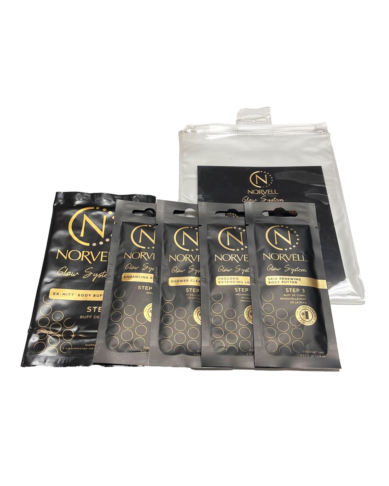 All the steps in 1 bundle to give your clients the best spray tan experience