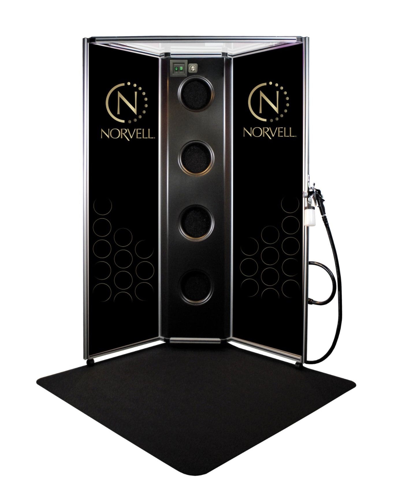 Arena All-In-One, Overspray Reduction Booth