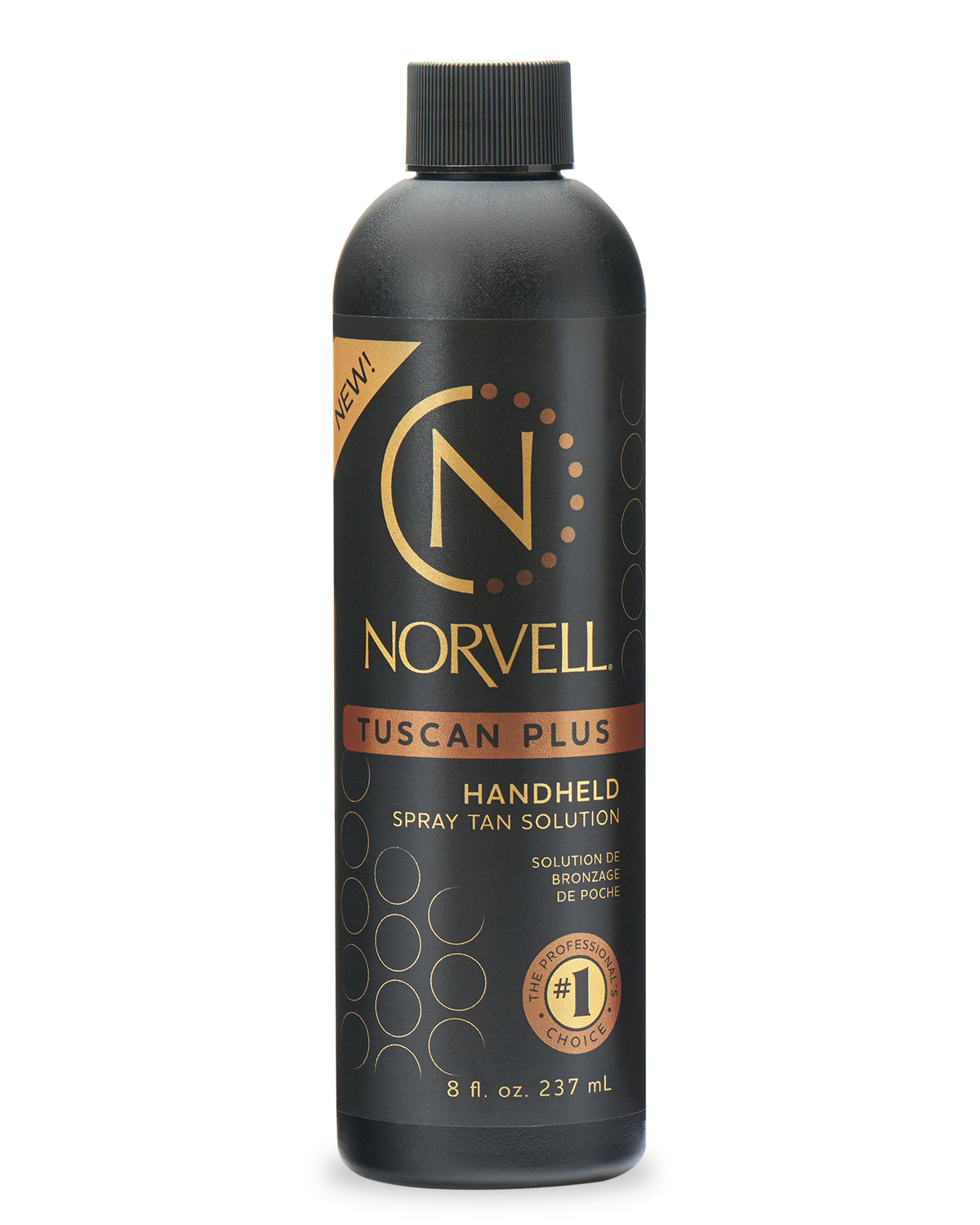 Norvell Tuscan Plus, Professional Spray Tan Solution 8oz front