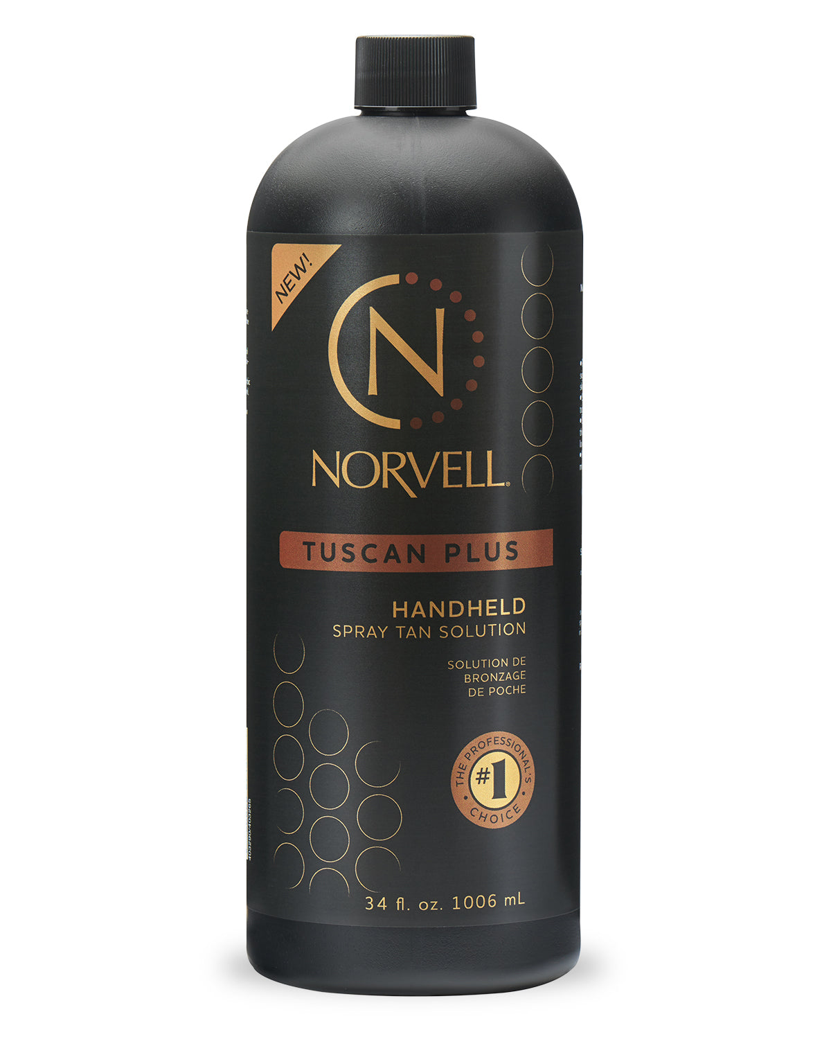 Norvell Tuscan Plus, Professional Spray Tan Solution 34oz front