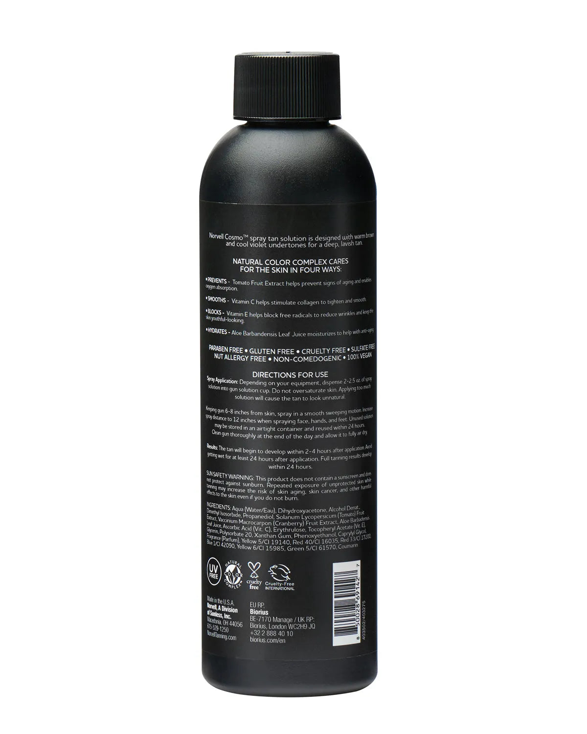 Cosmo, Professional Spray Tan Solution