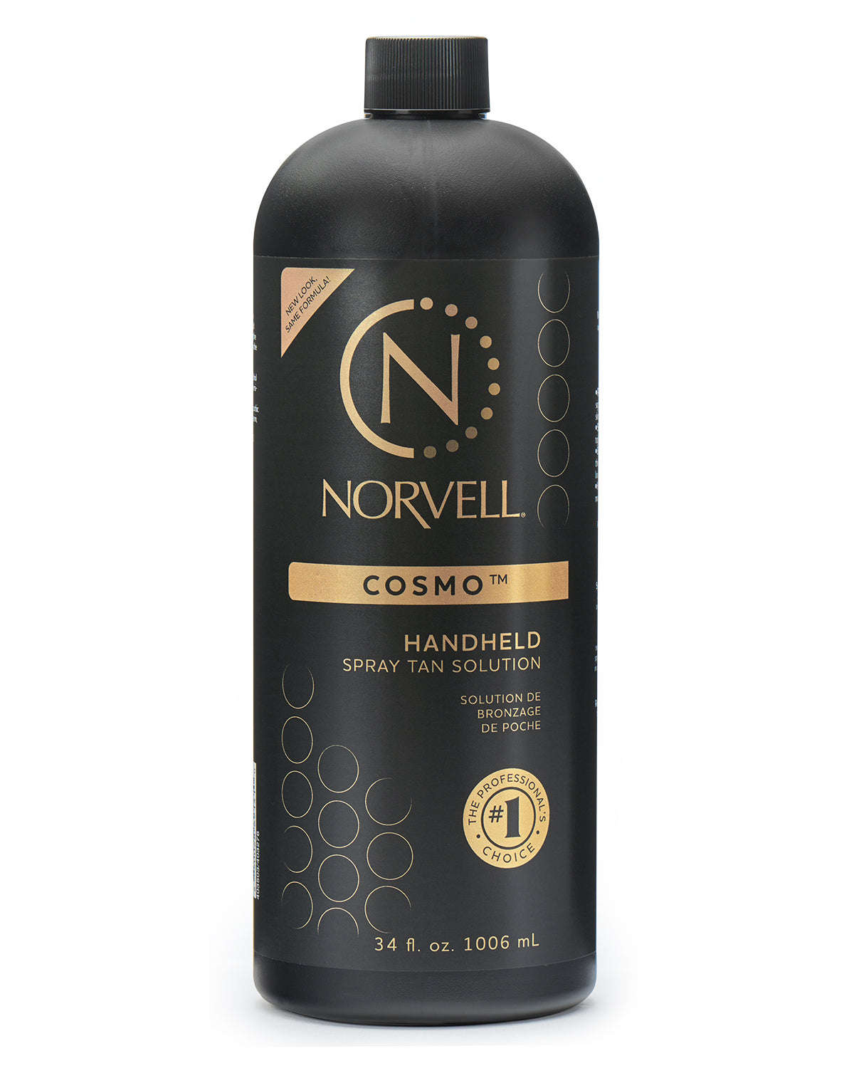 Norvell Cosmo, Professional Spray Tan Solution 34oz front