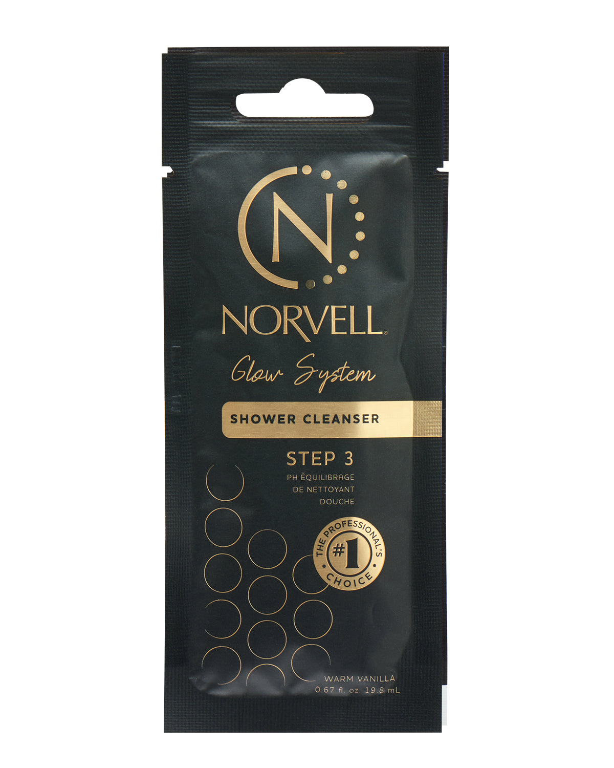 Norvell Post-Tan, Shower Cleanser .67oz front