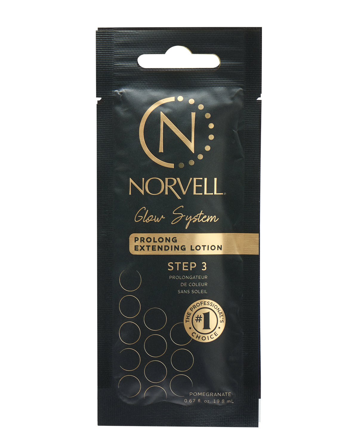 Norvell Post-Tan Prolong Color Extending Lotion .67oz front