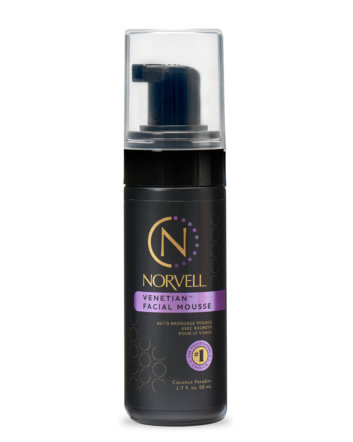 Norvell Venetian Instant Self-Tanning Face Mousse 1.7oz Front