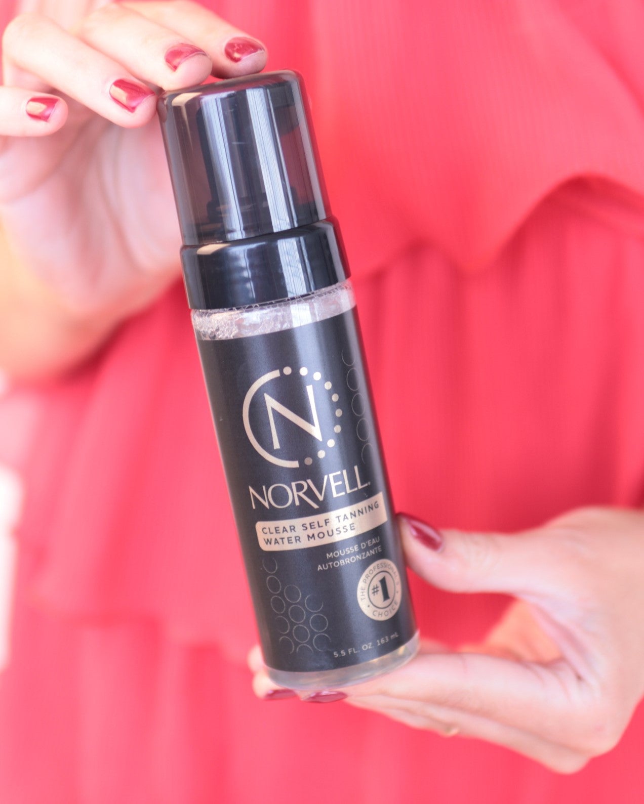 Norvell bronzer free clear self tanning mousse
