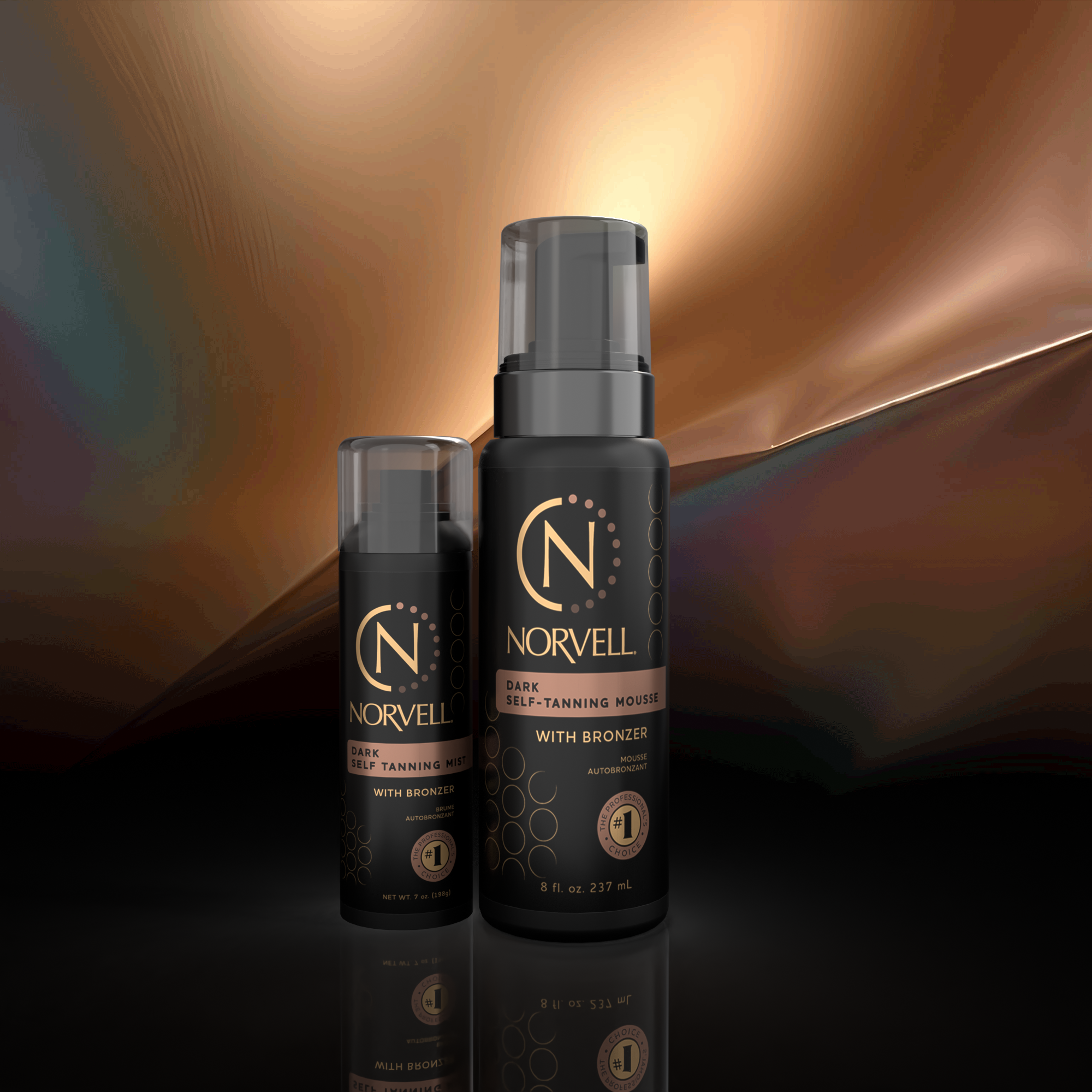 Dark, Self-Tanning Mousse