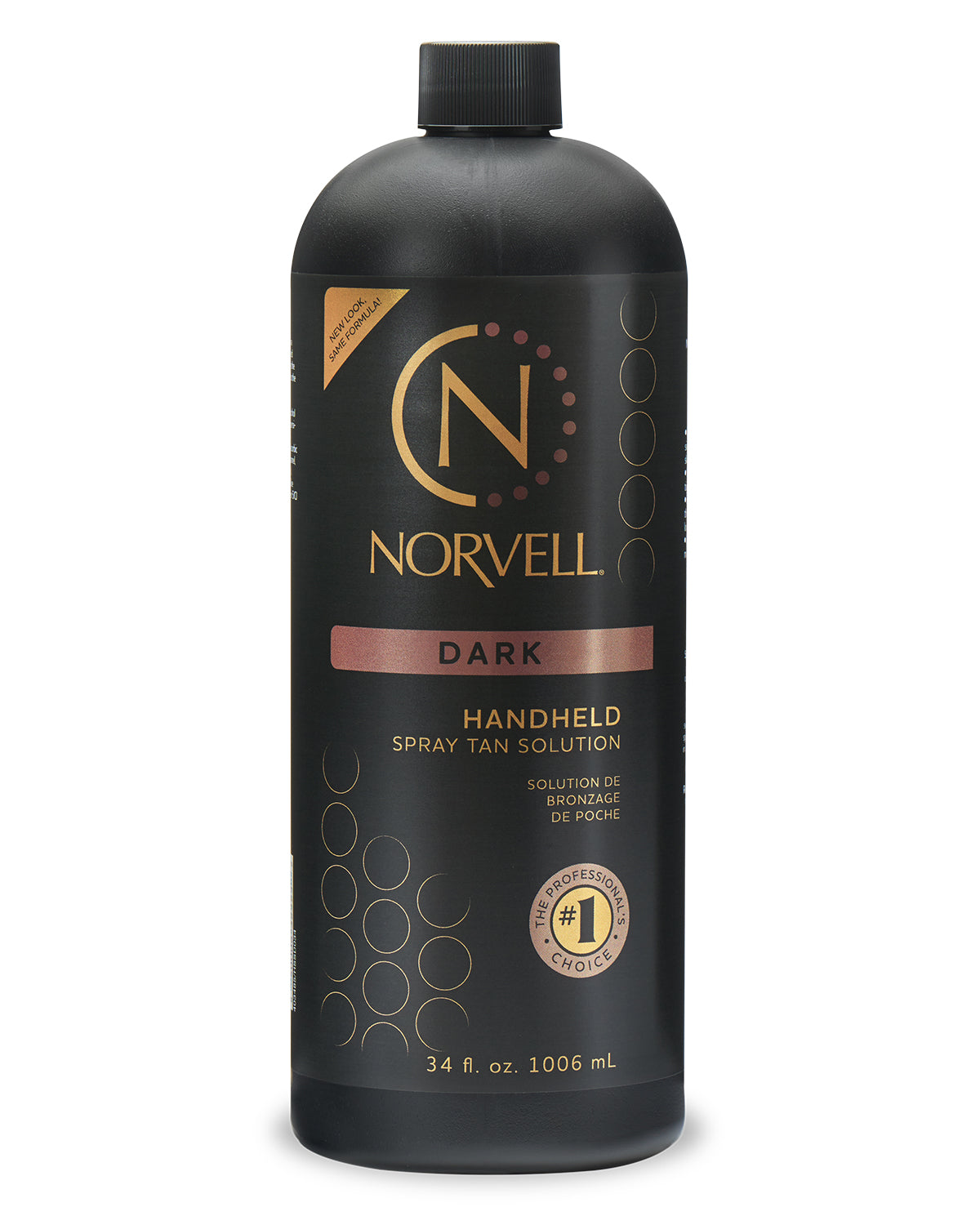 Norvell Dark Professional Spray Tan Solution 34oz front