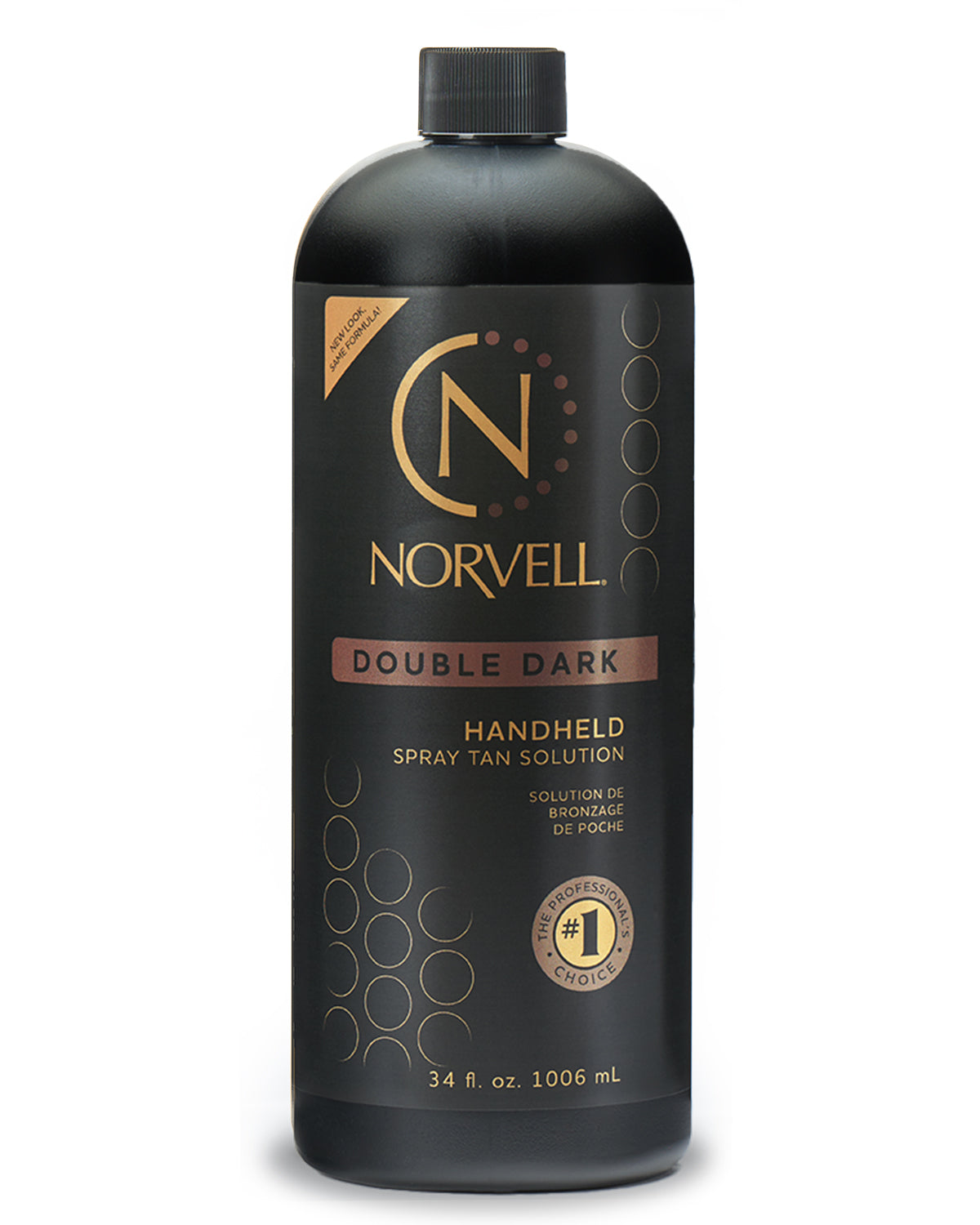 Norvell Double Dark, Professional Spray Tan Solution 34oz front