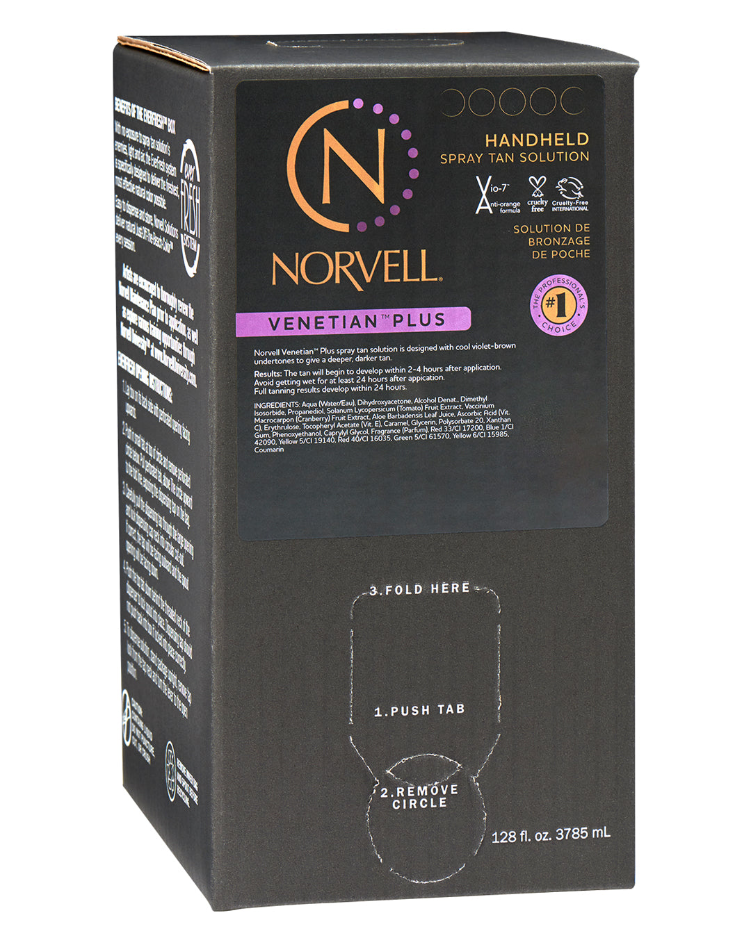 Norvell Venetian Plus, Professional Spray Tan Solution 128oz