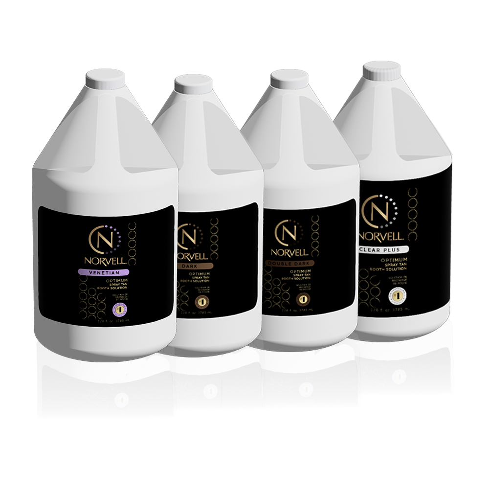 Rendering of 4 Optimum bottles