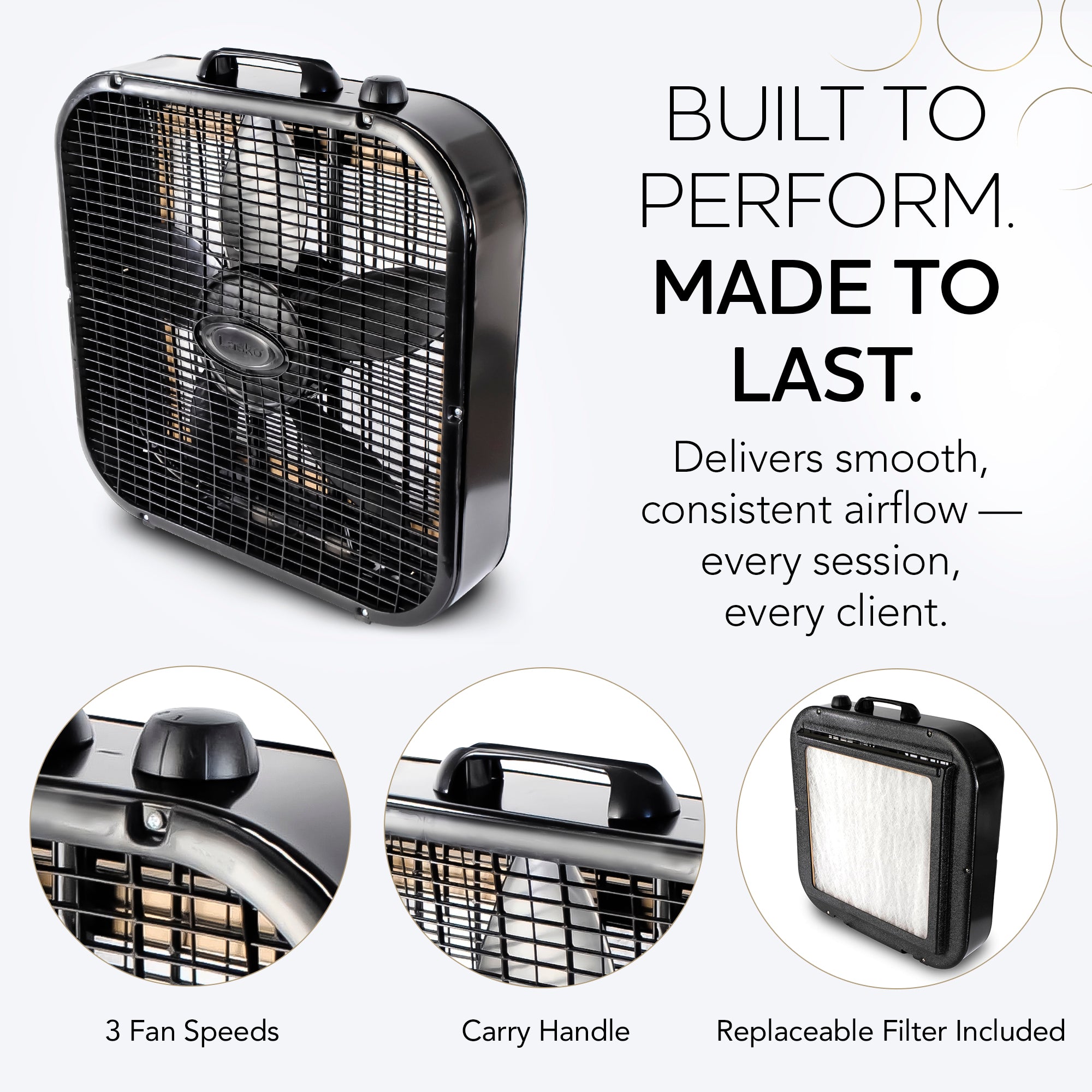 Overspray Reduction Fan