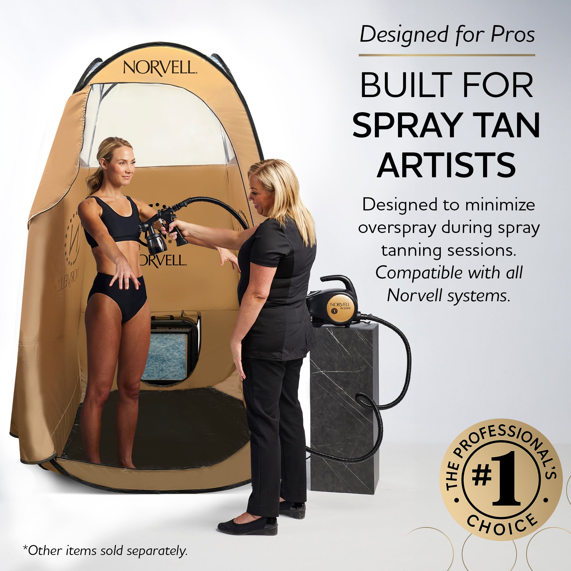 Overspray Reduction Fan – Norvell Tanning
