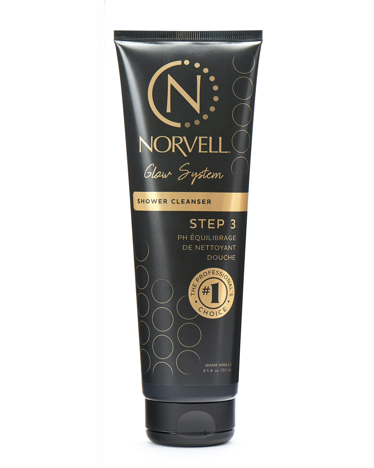 Norvell Post-Tan, Shower Cleanser 8.5oz front