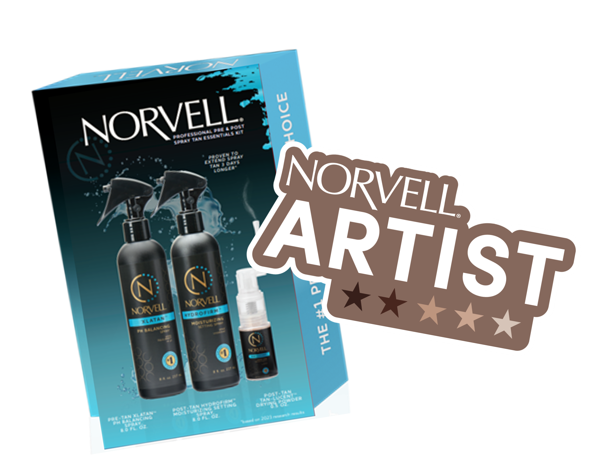 Share Your Passion and some will receive a Back Bar Bundle, and Norvell Artist Sticker!