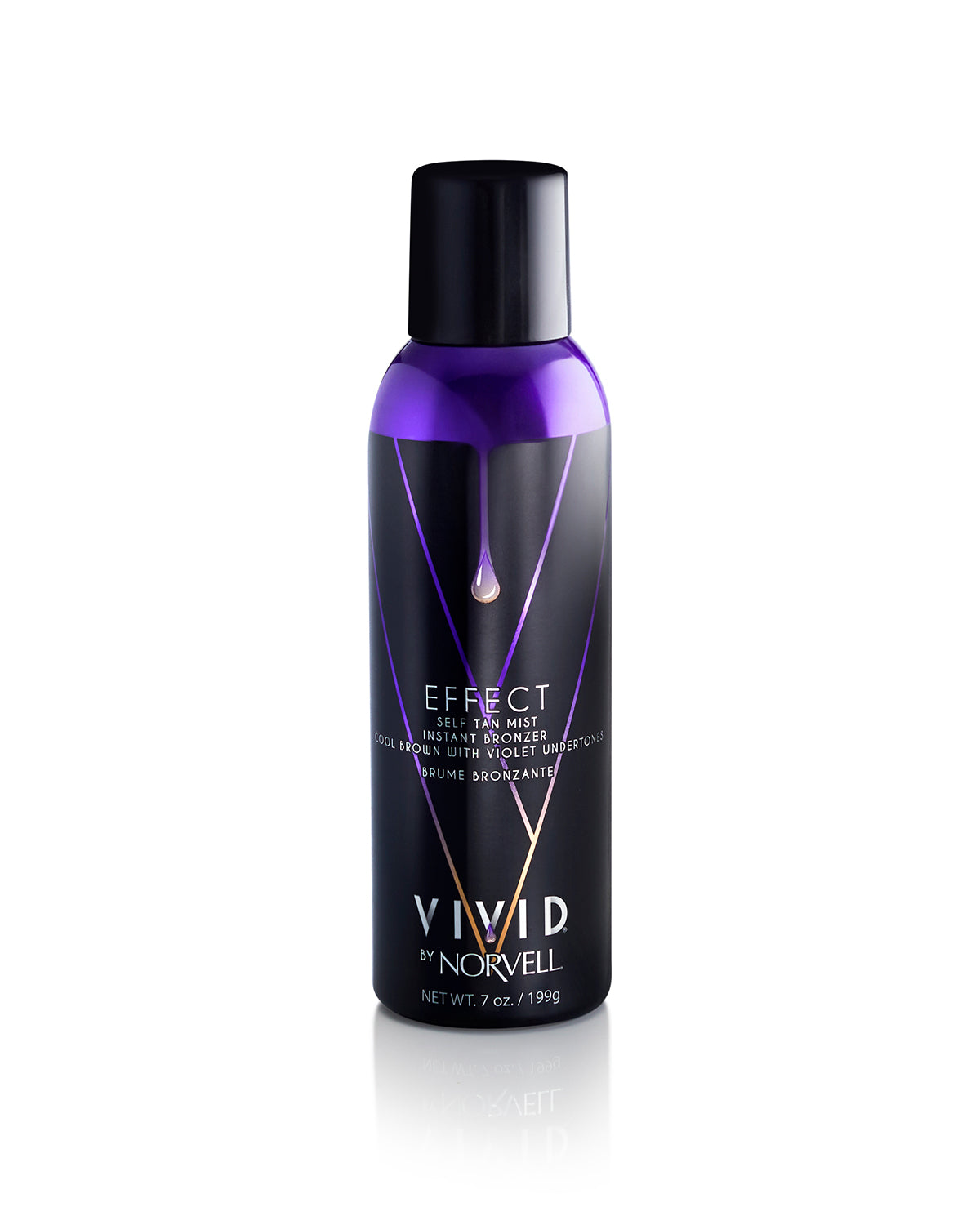 Norvell Vivid Effect instant Self Tanning Mist 7oz Front