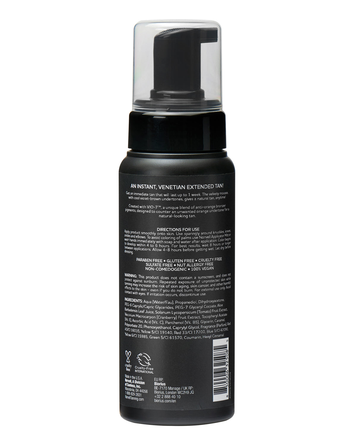 Venetian, Self-Tanning Mousse Venetian, Self-Tanning Mousse